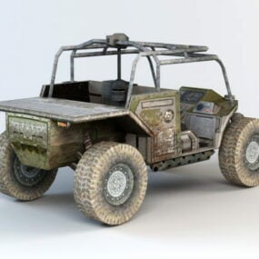 Buggy militar modelo 3d