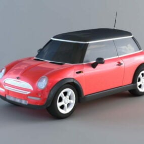 Mini Cooper Hatch 3d μοντέλο