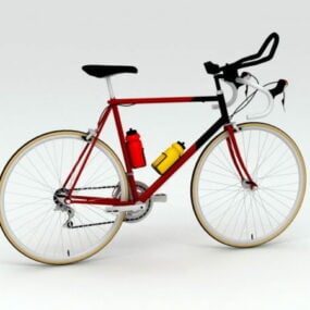 Vintage Racing Bicycle 3d model