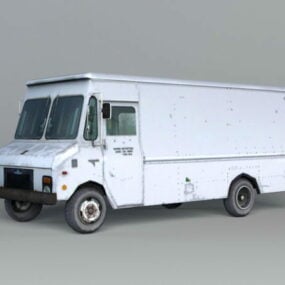 Freightliner Box Van 3d model