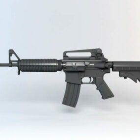 Amerikkalainen M4 Carbine 3d-malli