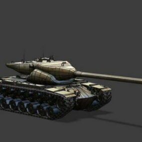 T57 Heavy Tank 3d model
