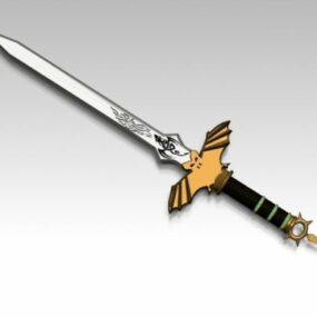 Épée de lame de chauve-souris modèle 3D