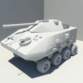 轻型装甲战车3d模型