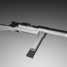 Mini-Maschinenpistole 3D-Modell