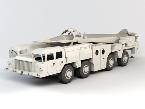 스커드 미사일 트럭 차량