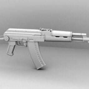 Ak 47 Assault Rifle 3d-malli