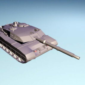 نموذج دبابة القتال الرئيسية ليوبارد 2 ثلاثي الأبعاد