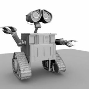 Wall-e Robot 3d-malli