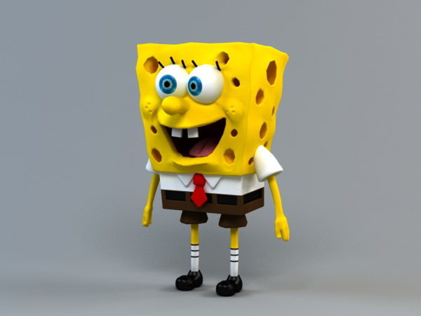 Spongebob Squarepants Free 3d Model Max Open3dmodel 48186