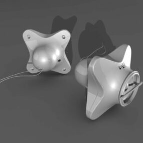 Mini głośniki Model 3D
