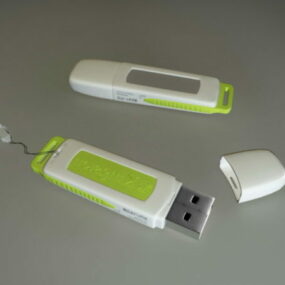 Kingston Datatraveler USB 3D-Modell