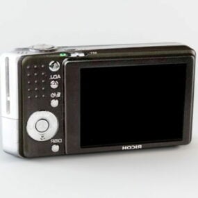 Ricoh Caplio R6 digitaalikameran 3d-malli