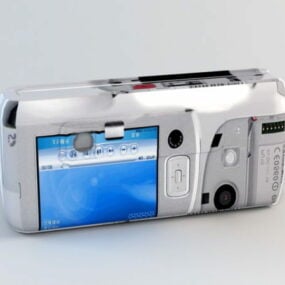Mobiltelefon Nokia C7 3d-modell