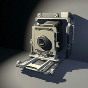 古代のカメラの3Dモデル