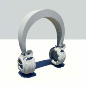 Steampunk Headphone 3d model