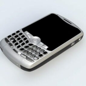 3д модель смартфона Blackberry