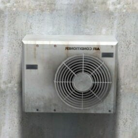 Air Conditioner Unit Outside 3d model