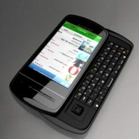 Nokia C6 Smartphone 3d-modell