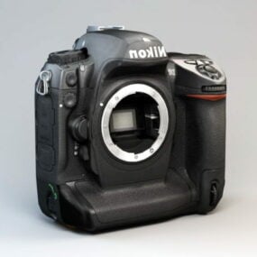 Nikon D2x Camera 3d model