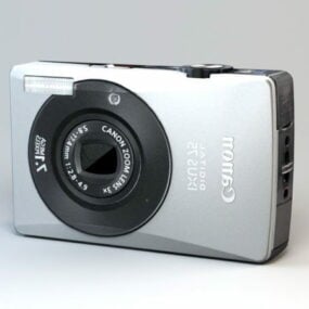 Canon Ixus 75 -kamera 3d malli