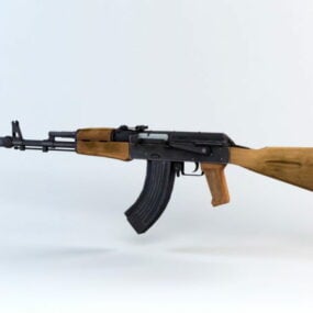 Mô hình súng Ak-47 3d