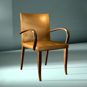 Krzesło akcentujące w stylu vintage Model 3D