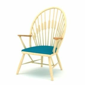 Traditional Windsor Chair 3d model