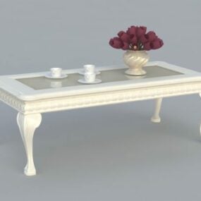 French Style Coffee Table 3d model