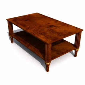 Antique Coffee Table 3d model