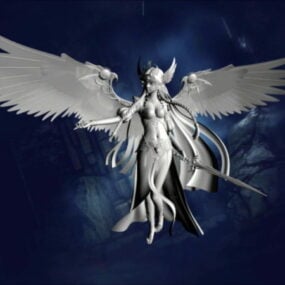 Angel Warrior 3d-model