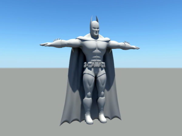 The Dark Knight Batman Free 3d Model - .Ma, Mb - Open3dModel