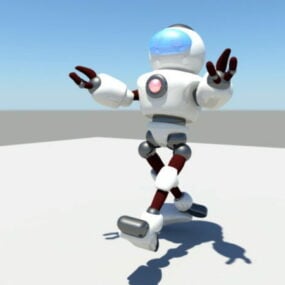 Robot droide Uvw Mapa modelo 3d