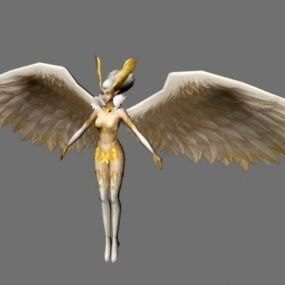 Warrior Guardian Angel 3d model