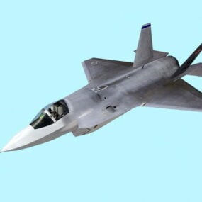 نموذج ثلاثي الأبعاد للطائرة المقاتلة الشبح F-35