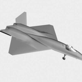Yf-23 Stealth gevechtsvliegtuigen 3D-model