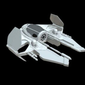 Star Wars Starfighter דגם תלת מימד