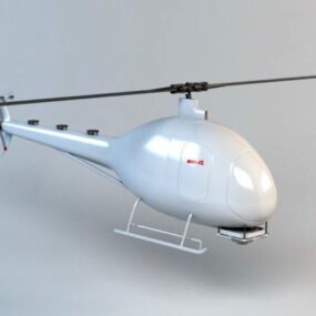 Model 3d Pesawat Drone Nyamuk