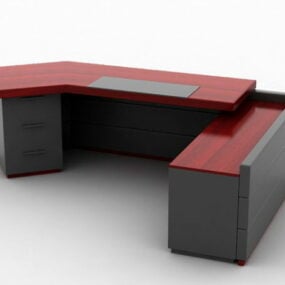 High-end Executive Desk 3d model