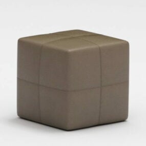 Cube Ottoman 3d model