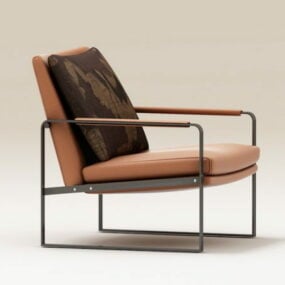 3D model Accent Chair v industriálním stylu