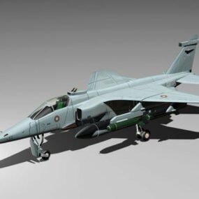 Sepecat ジャガー戦闘機 3D モデル