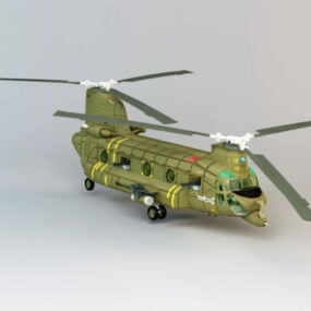 Boeing Ch-47 Chinook Modelo 3d
