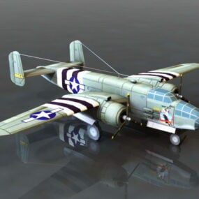 Bombardier B-25 modèle 3D