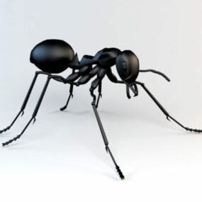 Чорна мураха 3d модель
