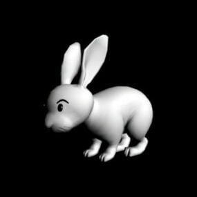 דגם 3D Rabbit Rig
