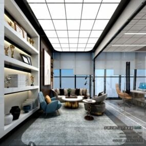 Byt Home Obývací pokoj Interiér scény 3D model