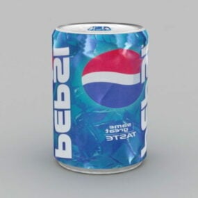 Lata de Pepsi modelo 3d