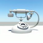 Старинный Ротари Телефон