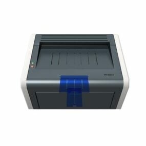 HPレーザープリンター3Dモデル